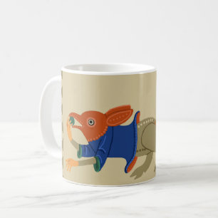 Luttrell Psalter Squirrel-Thing Coffee Tasse