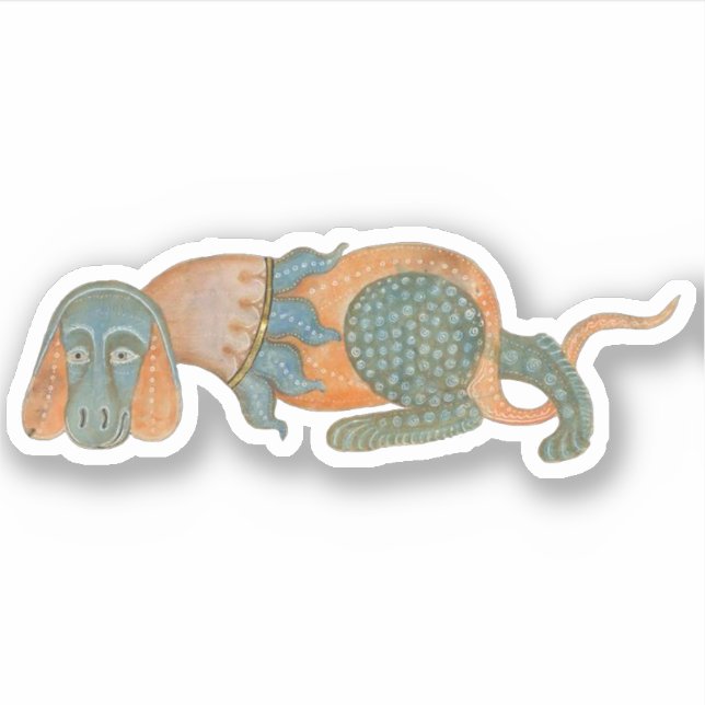 Luttrell Psalter Vinyl Sticker (Vorderseite)