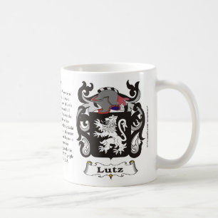 Lutz, der Ursprung, die Bedeutung und das Wappen Tasse
