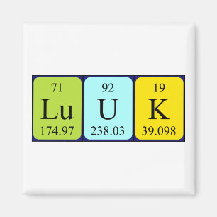 Luuk Periodenmagnet Magnet