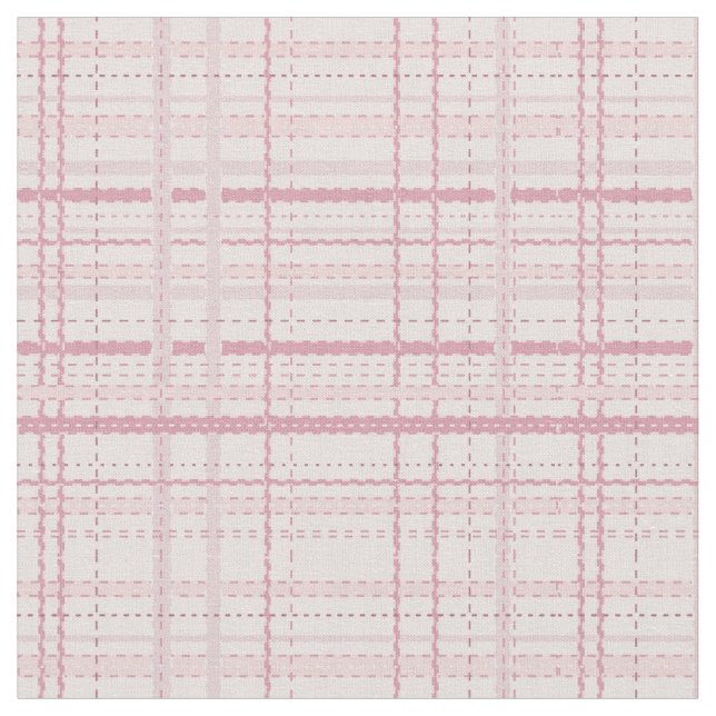 Luv bis Quilt (rosa kariert) - Baumwolle (56") Stoff (Nahaufnahme)