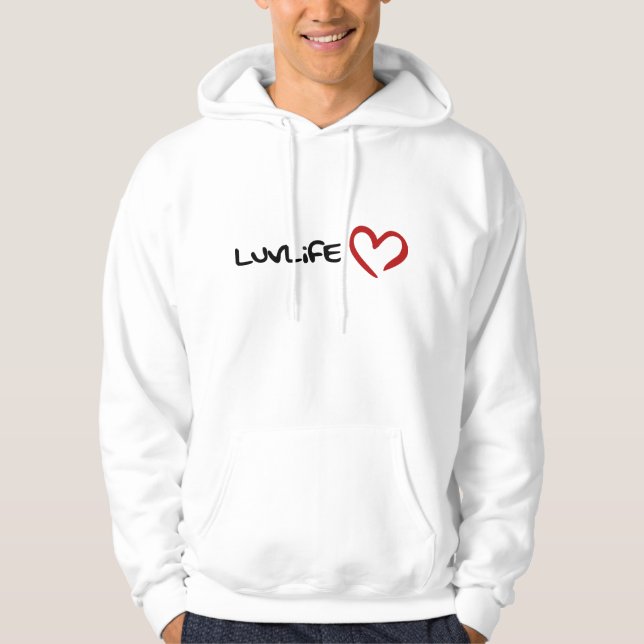 Luv Life Hoodie (Vorderseite)