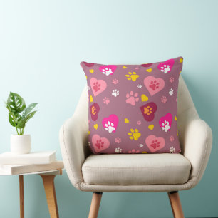 Luv Pawz 20x20 Throw Kissen