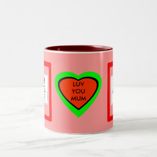 LUV SIE MAMA ZWEIFARBIGE TASSE