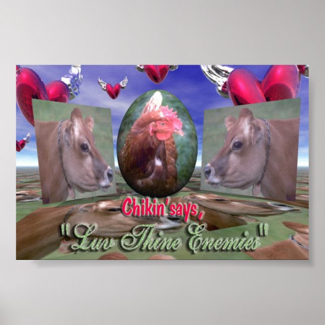 Luv Thine Enemies Poster (Vorne)