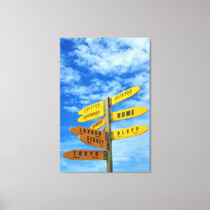 LUV TRAVEL 32x48 Leinwanddruck