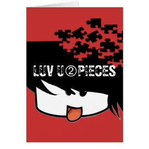 Luv U 2 Stücke Ultra Niedlich Anime Boy