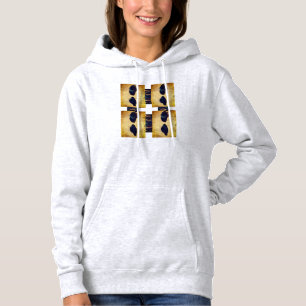 Luv U ❤️ Luv Me hoodierte Sweatshirt von dalDe
