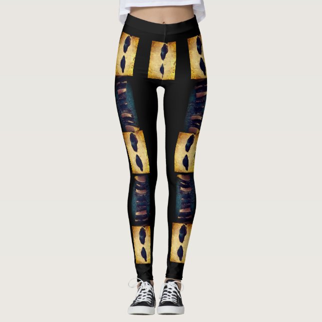 Luv U ❤️ Luv Me Leggings von dalDesignNZ (Vorderseite)