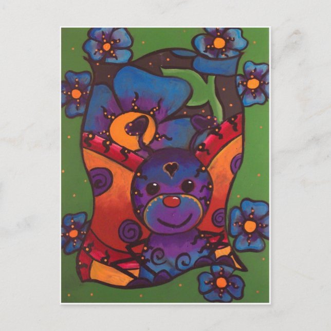 LuvBug Postkarte (Vorderseite)