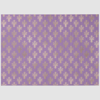 Lux Gold Lilie und Amethyst Seidenpapier