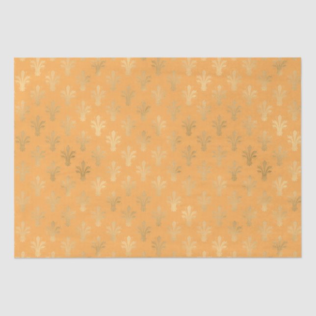 Lux Gold Lilie und Marigold Seidenpapier (Vorderseite)