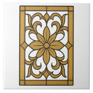 Lux Gold Mandala Fliese