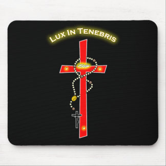 Lux in Tenebris - Rosary Cuz Corona 02 Mousepad