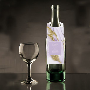 Lux Ink Lavender Abstrakt ID990 Flaschenanhänger