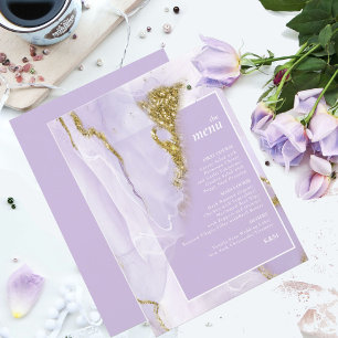 Lux Ink Lavender Abstrakte Menü-ID990