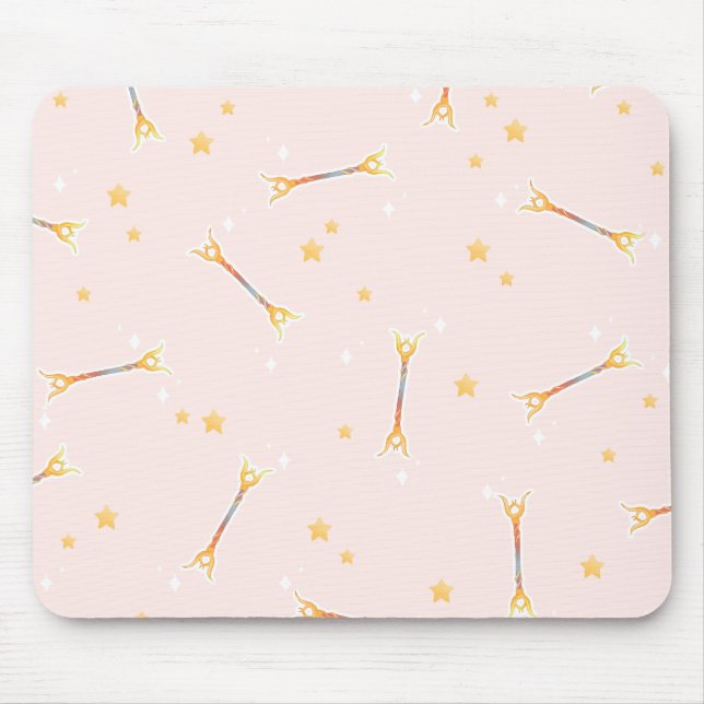 Lux-inspirierte Mausunterlage Mousepad (Vorne)