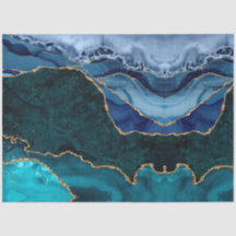 Lux Peacock Agate & Gold