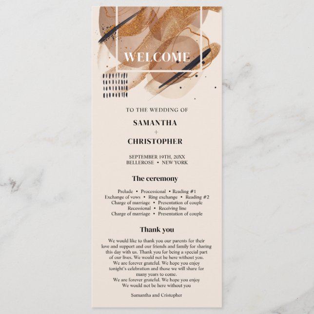 Lux Rose Gold Glitzer Kupferschattierungen Rost Pr Programm (Vorderseite)