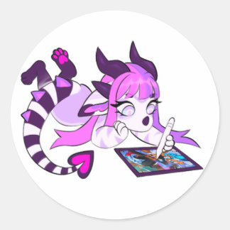 Lux Zugin Runder Aufkleber