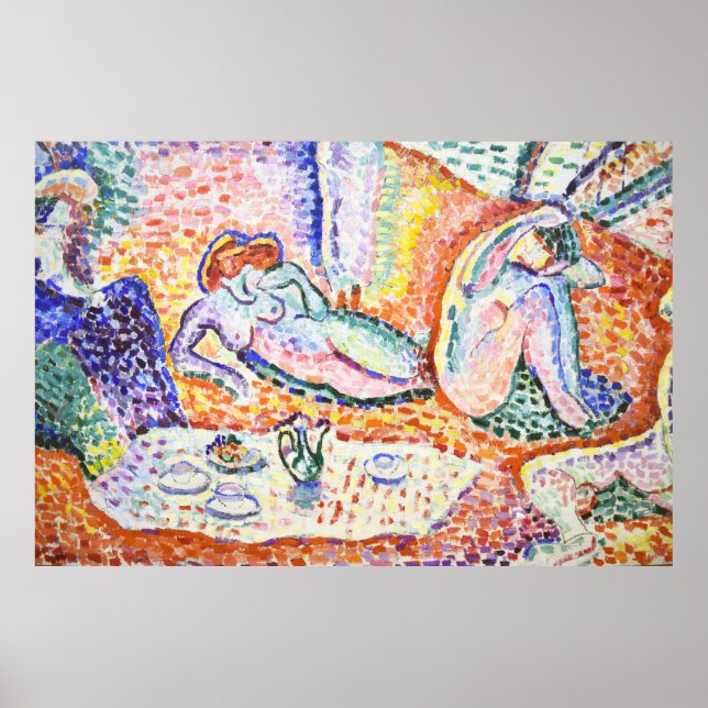 Luxe Calme und Volupté Matisse Poster (Vorne)