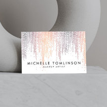 Luxe Colorful Confetti Rain Muster