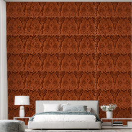 Luxe Faux Walnut Pattern Tapete