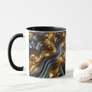 Luxe Flow Satin Black Tasse