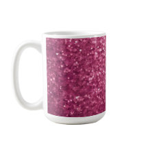 Luxe Glam Pink Glitzer