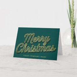 Luxe Gold Outline Schrift Frohe Weihnachten