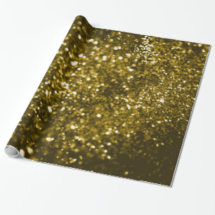LUXE GOLD SHIMMER SIEHT PAPIERGESCHENKE WRAP AUS GESCHENKPAPIER