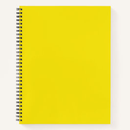 Luxe Lemon Spiral Notebook Notizbuch