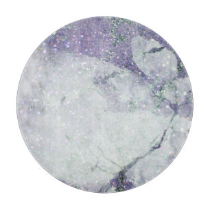 LUXE MARBLE LILA GALAXY TRAY CUTTING BOARD SCHNEIDEBRETT