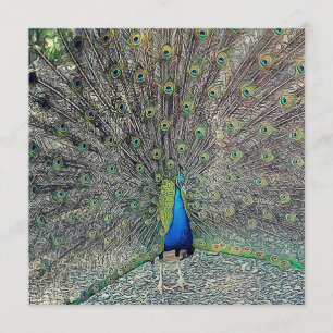 Luxe: Perlen Sie Schimmer 5,25" x 5,25" Einladung