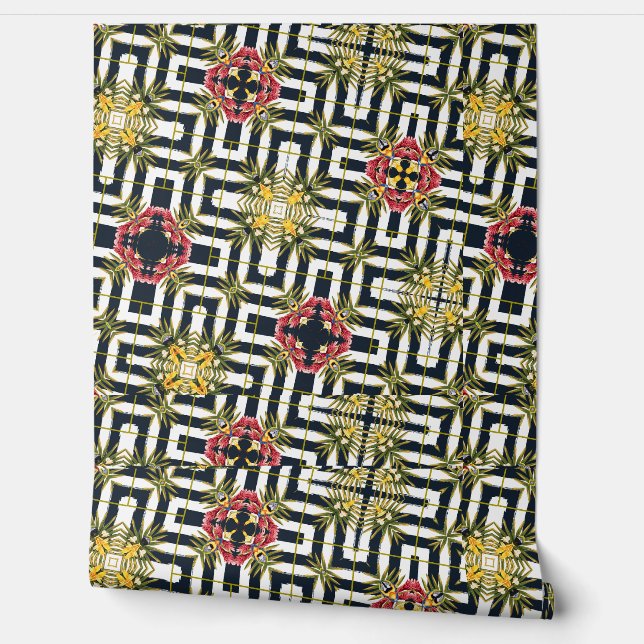 Luxe Print Wallpaper Tapete (Abrollen)