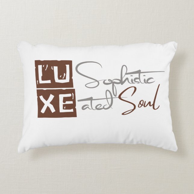 LUXE Sophisticated Soul Dekokissen (Vorderseite)