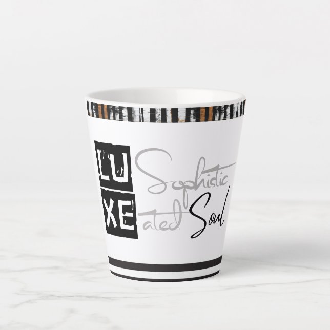 LUXE Verfeinerte Seele Milchtasse (Vorderseite)
