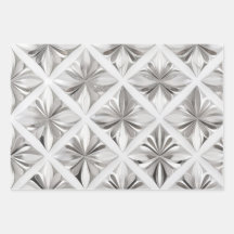 Luxe Weißmarmor Silver Glitzer Wrapping Paper
