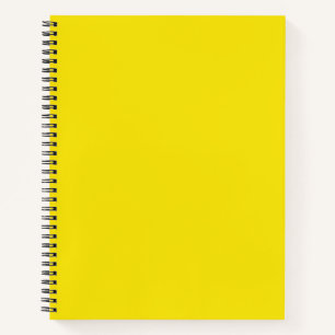 Luxe-Zitronen-Spiralblock Notizbuch