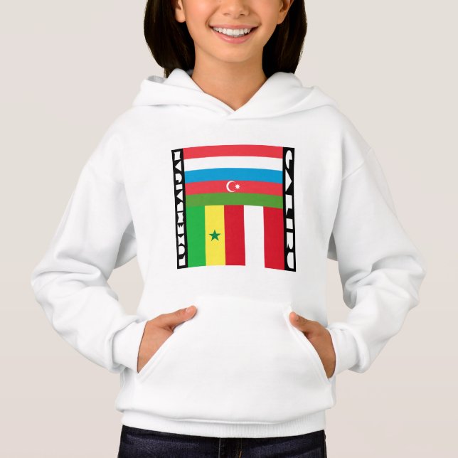Luxembaijan und Galiru Hoodie (Vorderseite)