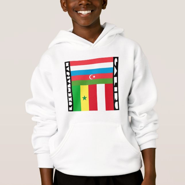 Luxembaijan und Galiru Hoodie (Vorderseite)