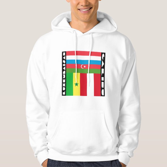 Luxembaijan und Galiru Hoodie (Vorderseite)