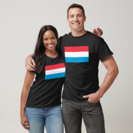Luxembourg Flag T-Shirt, Patriotic T-Shirt