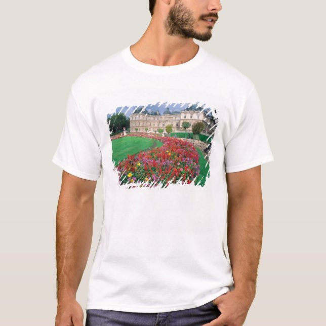 Luxembourg Palace in Paris, Frankreich. T-Shirt (Vorderseite)