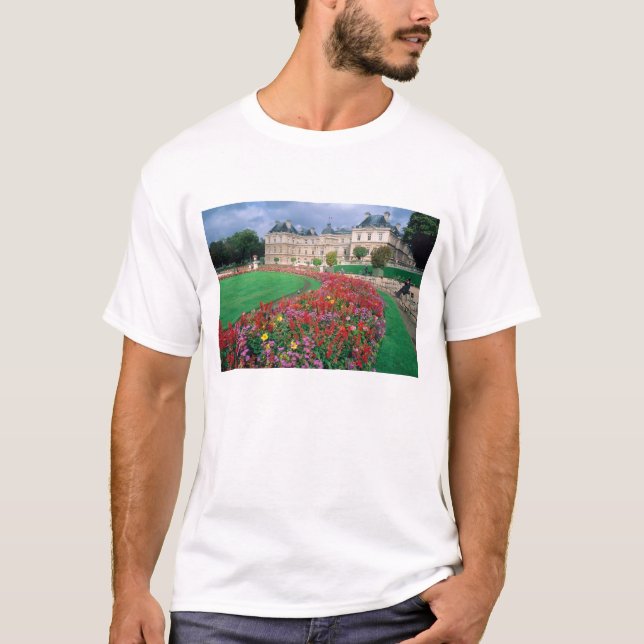 Luxembourg Palace in Paris, Frankreich. T-Shirt (Vorderseite)