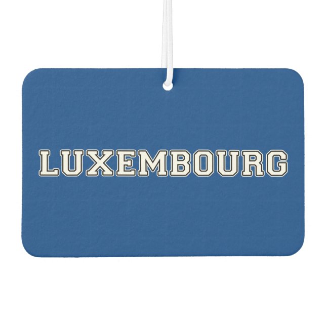 Luxemburg Autolufterfrischer (Vorderseite)