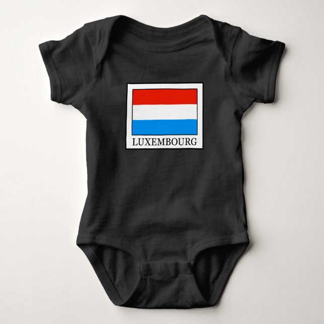 Luxemburg Baby Strampler (Vorderseite)