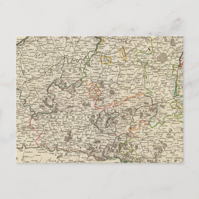 Luxemburg, Belgien Postkarte (Vorderseite)