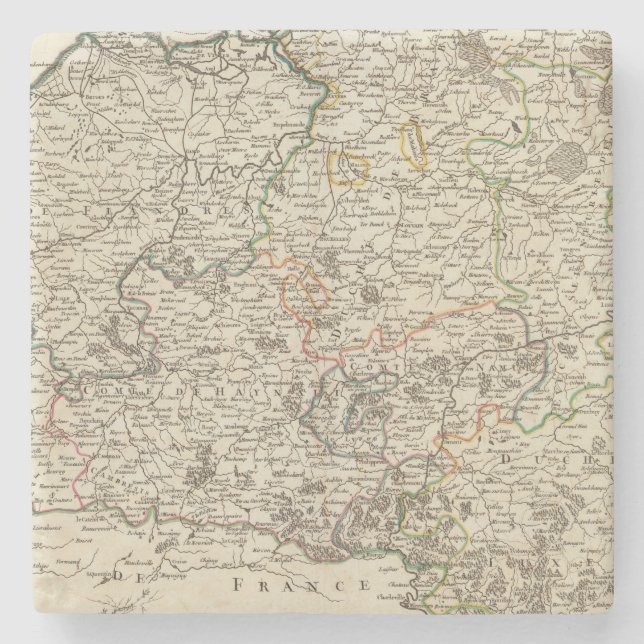 Luxemburg, Belgien Steinuntersetzer (Vorderseite)