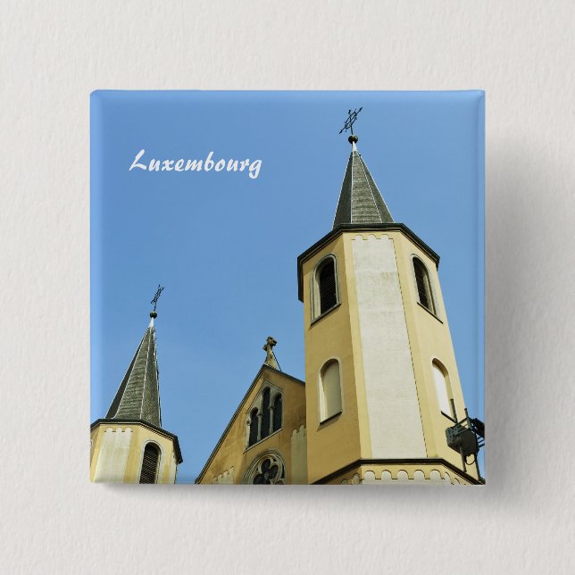 Luxemburg Button (Vorderseite)